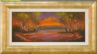 Bubelényi Ádi Naplemente 30x50